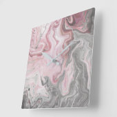 Blush Minerals Vierkante Klok (Hoek)