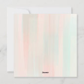 Blush & Mint Rendier Lovebirds Valentijnsdag Feestdagenkaart (Achterkant)