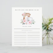 Blush Mixer Floral Recipe Request Vrijgezellenfees (Staand voorkant)