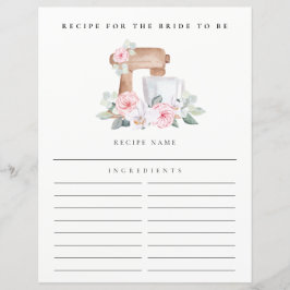 Blush Mixer Floral Recipe Request Vrijgezellenfees