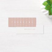 Blush Moderne kleine bedrijven - Hartelijk dank vo Mini Visitekaartjes (Bureau)