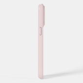 Blush Monogram Elegant iPhone Hoesje (Rechterkant)