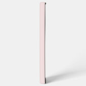 Blush Monogram Elegant Samsung Galaxy Hoesje (Linkerkant)