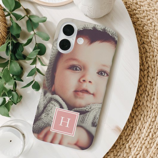 Blush monogram overlay | Foto Case-Mate iPhone Case