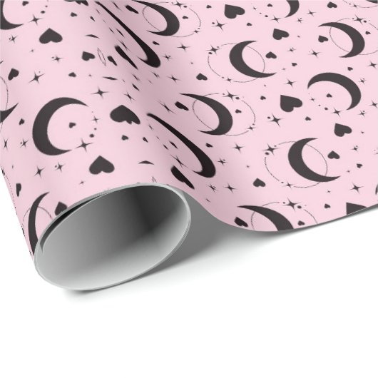 blush moon magic wrapping paper cadeaupapier (Rol Hoek)