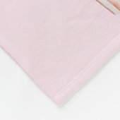 Blush Movie Time Popcorn Fleece Deken (Hoek)