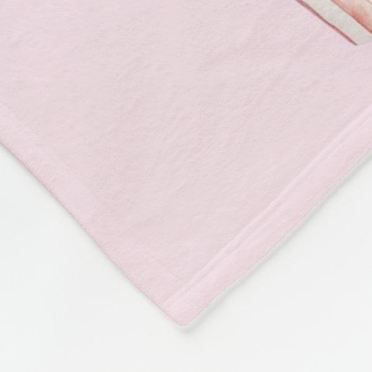 Blush Movie Time Popcorn Fleece Deken (Hoek)