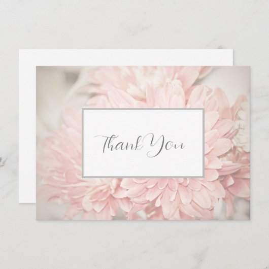 Blush Mums Bedankkaart (Voorkant / Achterkant)