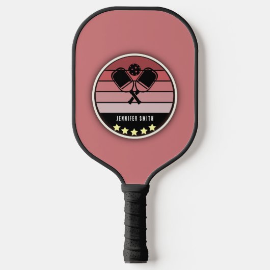 Blush-naam Pickleball Paddle (Voorkant)