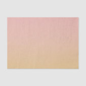 Blush naar Goud Ombre Glans Luxe Tissuepapier (Voorkant)