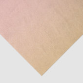 Blush naar Goud Ombre Glans Luxe Tissuepapier (Detail)