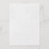 Blush Navy Blauw Zachte Pastel Roze Bloemen Huweli Informatiekaartje (Achterkant)