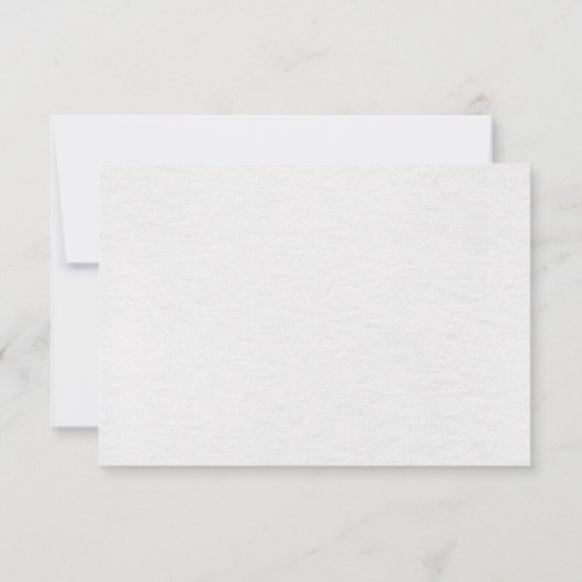 Blush Navy Blauw Zachte Pastel Roze Bloemen Huweli RSVP Kaartje (Achterkant)