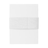 Blush Navy Blauw Zachte Pastel Roze Bloemen Huweli Uitnodigingen Wikkel (Achterkant Voorbeeld)