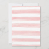 Blush Navy Bloemen Reizen Avontuur Vrijgezellenfee Kaart (Achterkant)