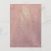 Blush Navy Bourgogne Bruiloft Informatie Informatiekaartje (Achterkant)