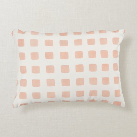 Blush Nordic Stippen Accent Kussen (Voorkant)