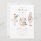 Blush Notenkraker Kerst Kaart (Voorkant)