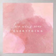 "Blush of Love: A Pink Waterverf Affair"