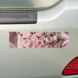 Blush of Love: een boeket van tijdloze Romance Bumpersticker
