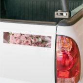 Blush of Love: een boeket van tijdloze Romance Bumpersticker (Op Truck)