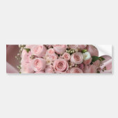 Blush of Love: een boeket van tijdloze Romance Bumpersticker (Voorkant)