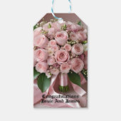 Blush of Love: een boeket van tijdloze Romance Cadeaulabel (Voorkant)