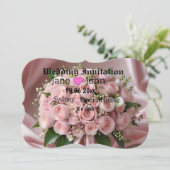 Blush of Love: een boeket van tijdloze Romance Kaart (Staand voorkant)