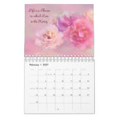 Blush of Pink Floral 2023 Calendar Kalender (Feb 2027)