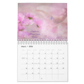 Blush of Pink Floral Love 2023 Calendar Kalender (Mar 2026)