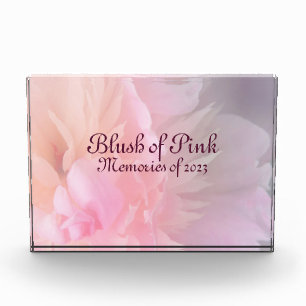 Blush of Pink Floral Love 2023 Fotoboek Fotoblokken