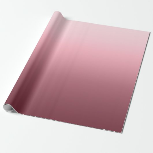 Blush Ombre Cadeaupapier (Uitgerold)