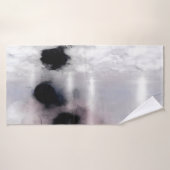 Blush Orbit Abstract Badhanddoek (Badhanddoek)