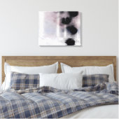 Blush Orbit Abstract Canvas Afdruk (Insitu (Slaapkamer))