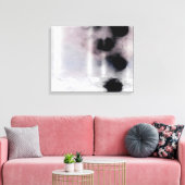 Blush Orbit Abstract Canvas Afdruk (Insitu (Woonkamer))