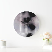 Blush Orbit Abstract Grote Klok (Huis)