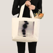Blush Orbit Abstract Grote Tote Bag (Voorkant (product))
