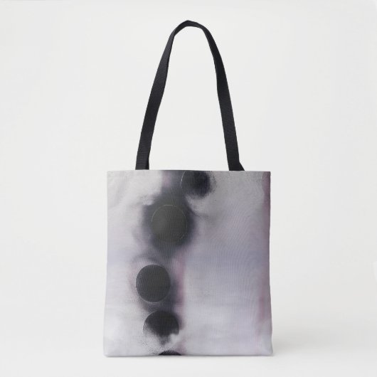 Blush Orbit Abstract Tote Bag (Voorkant)