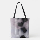 Blush Orbit Abstract Tote Bag (Achterkant)
