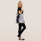 Blush Orbit Abstract Tote Bag (Op model)