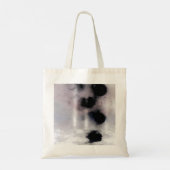 Blush Orbit Abstract Tote Bag (Achterkant)