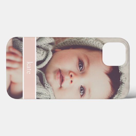 Blush Overlay | Persoonlijke foto Case-Mate iPhone Case (Achterkant (horizontaal))