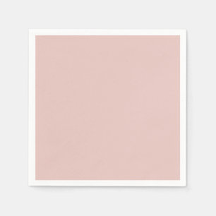 Blush Pachy Pink Trend Color Peach Sjabloon leeg Servetten