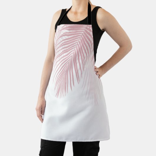 Blush Palm Leaves Finesse 2 #tropisch #kunst Schort (Insitu)