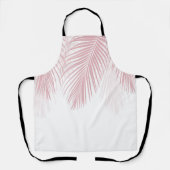 Blush Palm Leaves Finesse 2 #tropisch #kunst Schort (Voorkant)