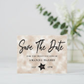 Blush Parelsnoer 16 Save the Date Briefkaart (Staand voorkant)