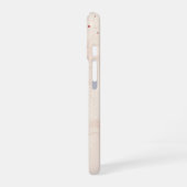 Blush particle fade iPhone 16 hoesje (Linkerkant)
