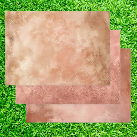 Blush Peach Cowgirl inpakpapier Vel