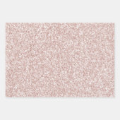 Blush Peach Pink Zebra print Inpakpapier Vel (Voorkant 2)