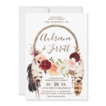 Blush & Peach Roos Boho Dreamcatcher bruiloft